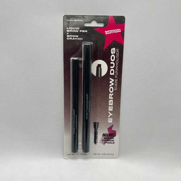 EDDIE FUNKHOUSR EYE BROW DUO - RED STAR - Picture 1 of 1